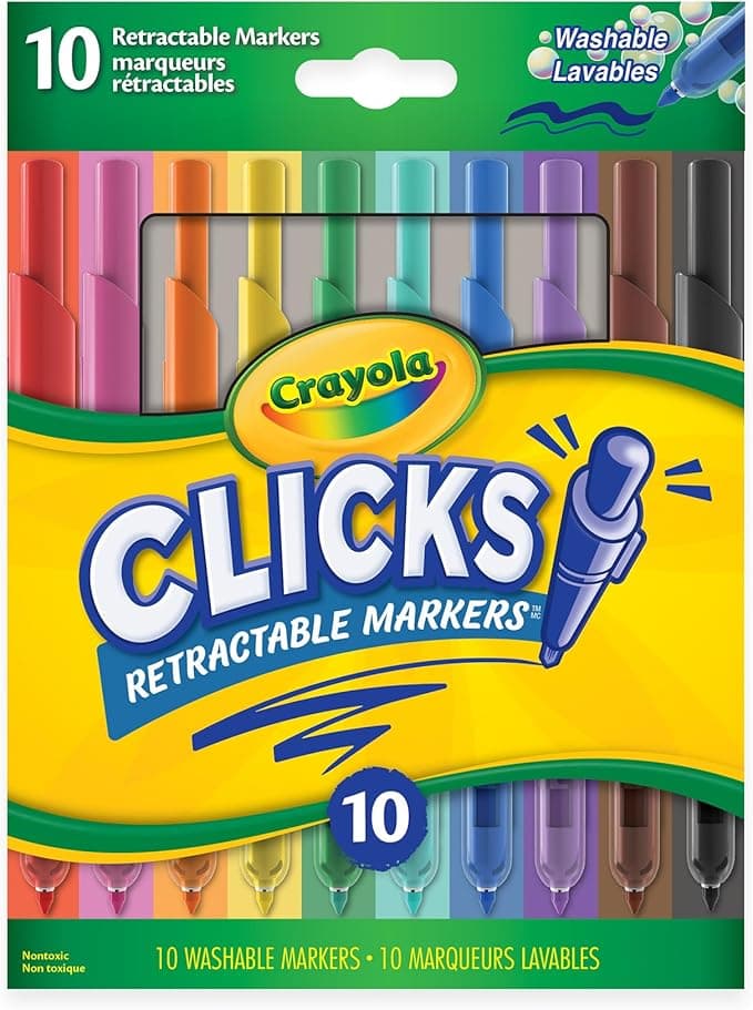 Marqueurs rétractables Crayola