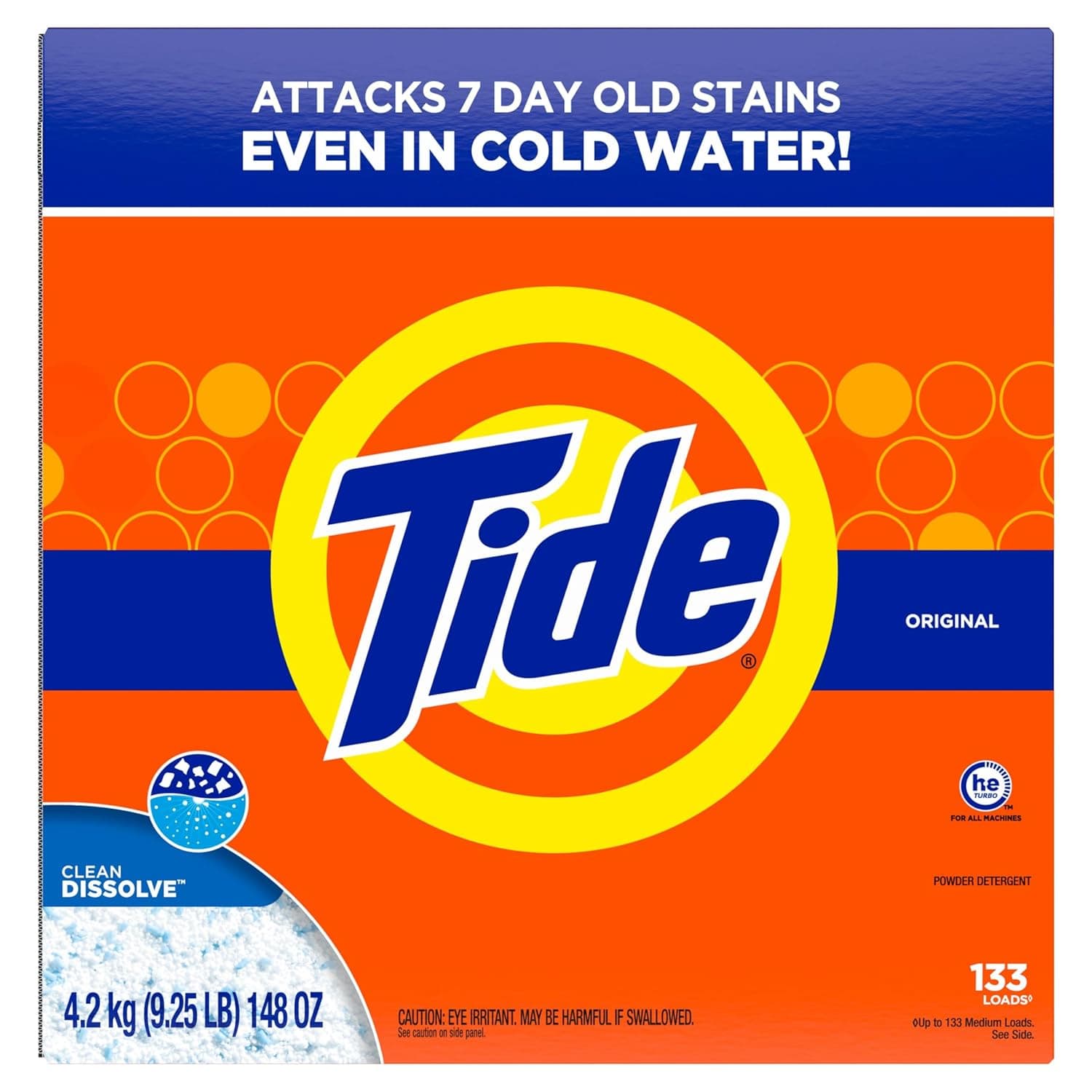 Lessive en poudre Tide