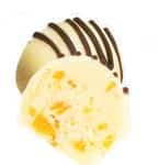 Truffes au chocolat blanc et à l'orange