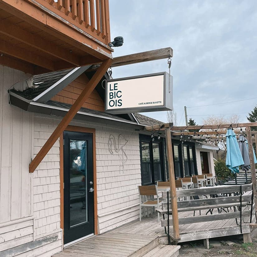 Le Bicois: à voir lors de votre road trip au Bic