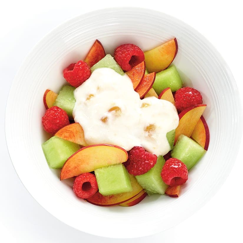 Coupes fruitées au yogourt