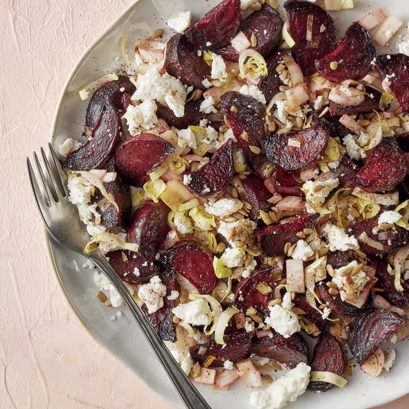 Salade de betteraves rôties