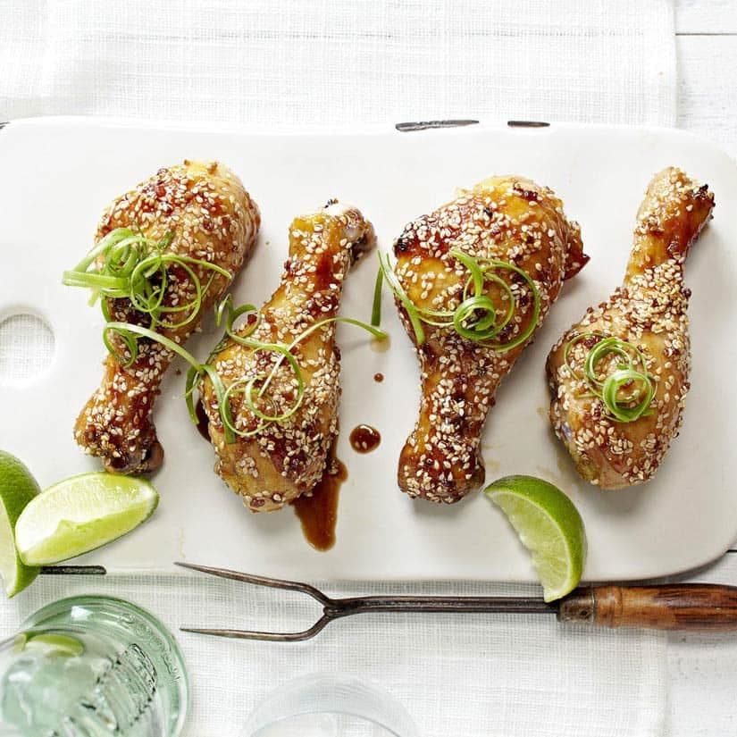 Pilons de poulet au sésame