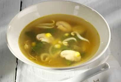 Soupe chinoise au maïs