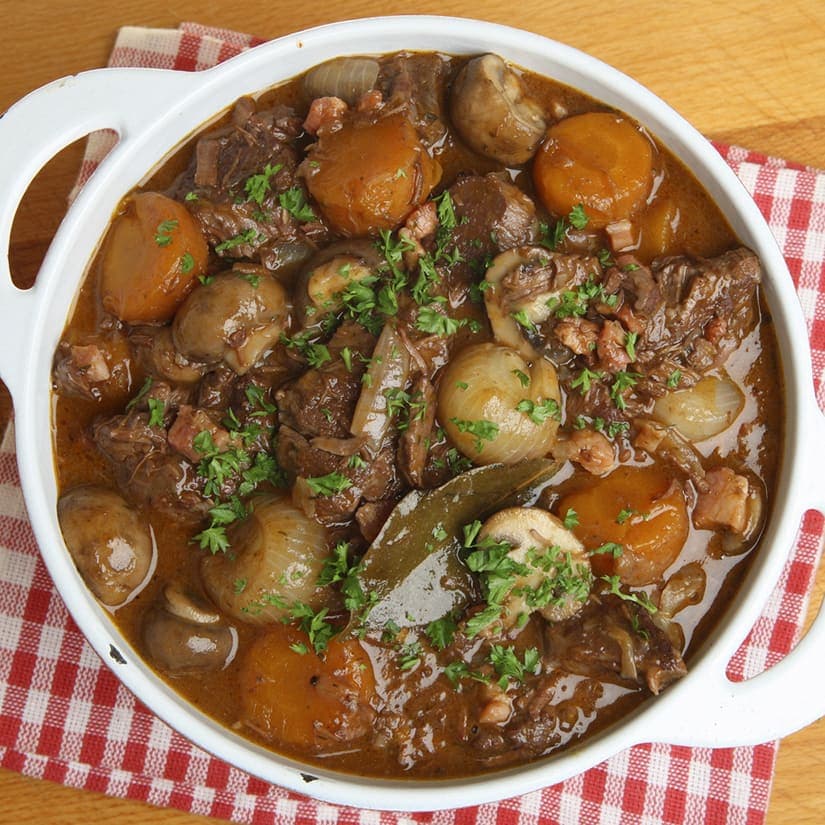 Boeuf bourguignon classique