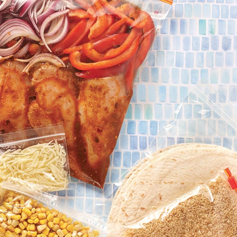 Burritos au poulet à la mijoteuse