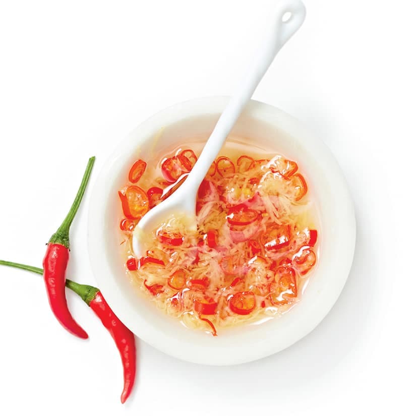 Huile pimentée à l’ail et au sésame