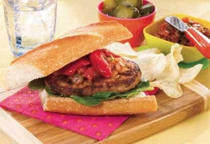 Hamburgers de dindon