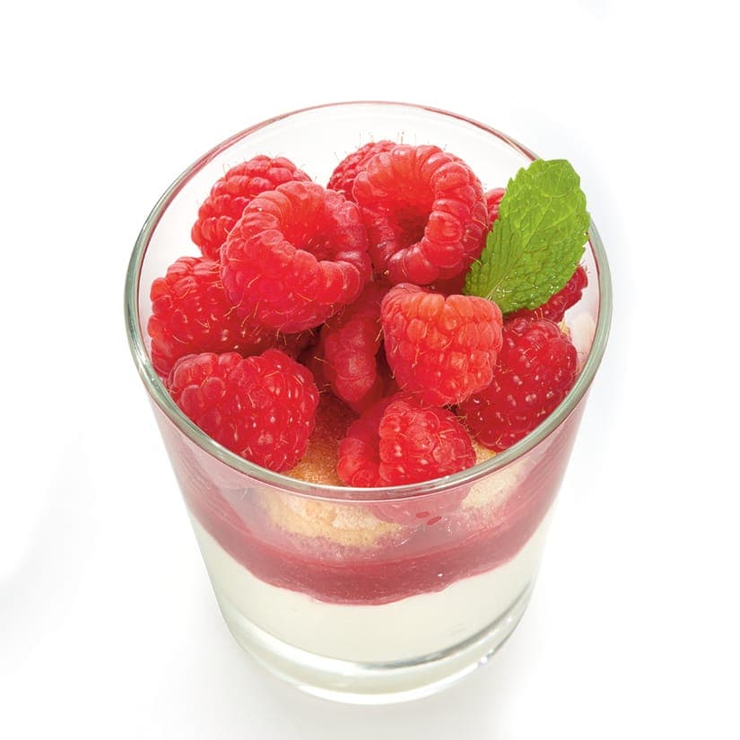 Tiramisu aux framboises