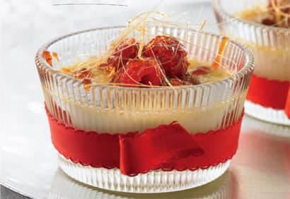 Crèmes à l’érable et au caramel croquant