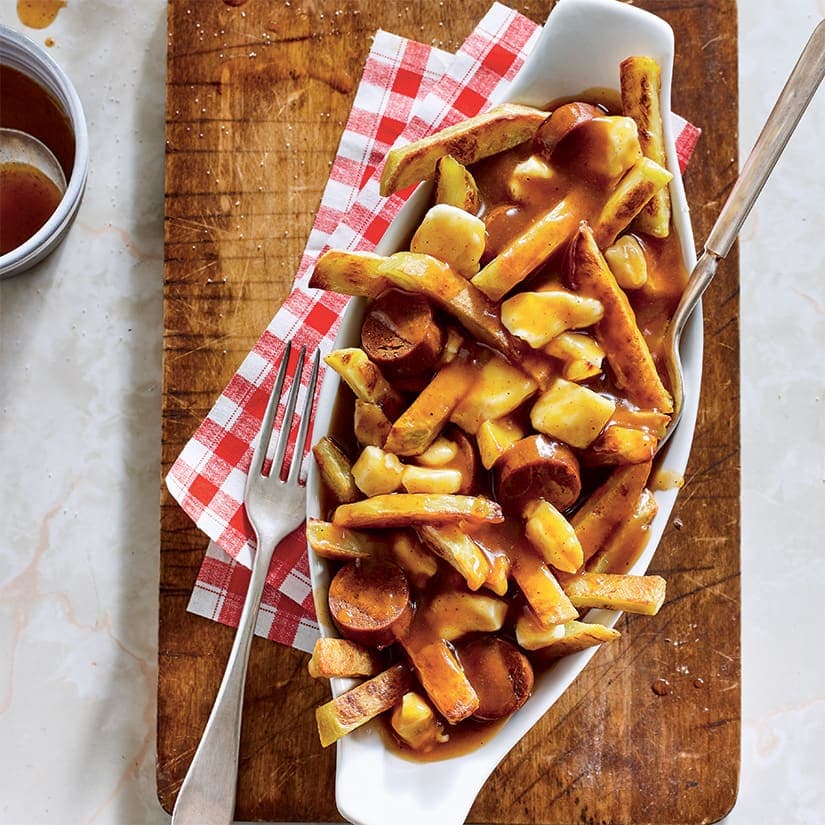 Poutine à la portugaise