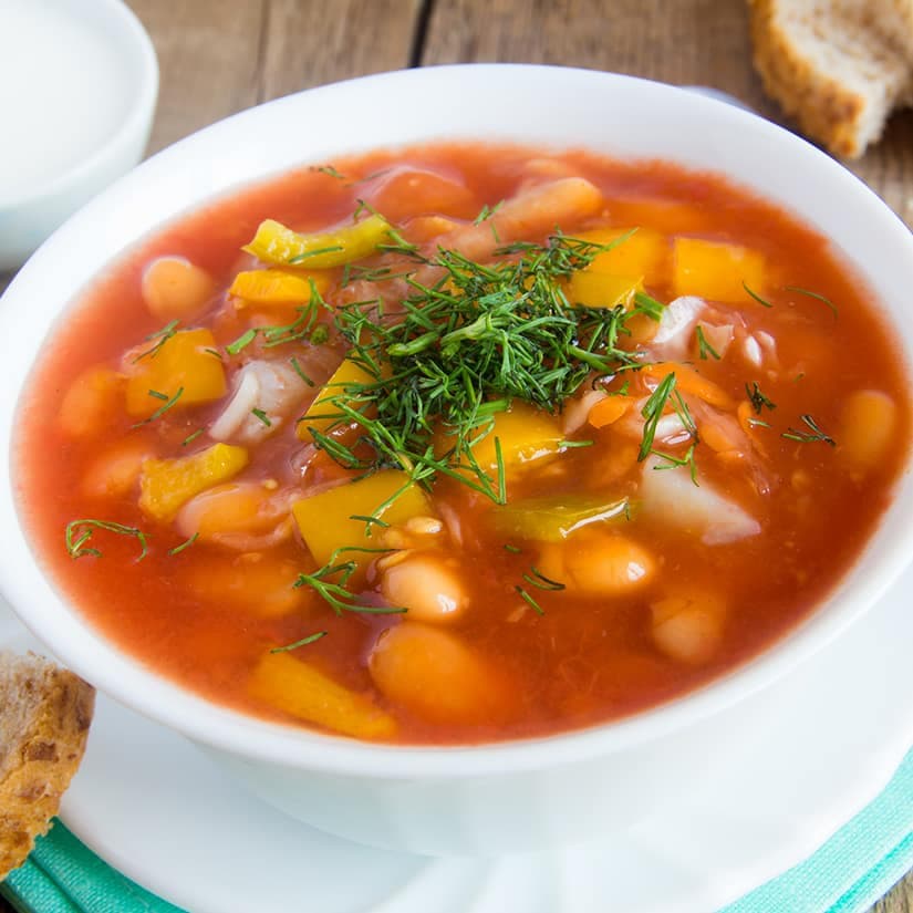 Minestrone aux légumes d'hiver