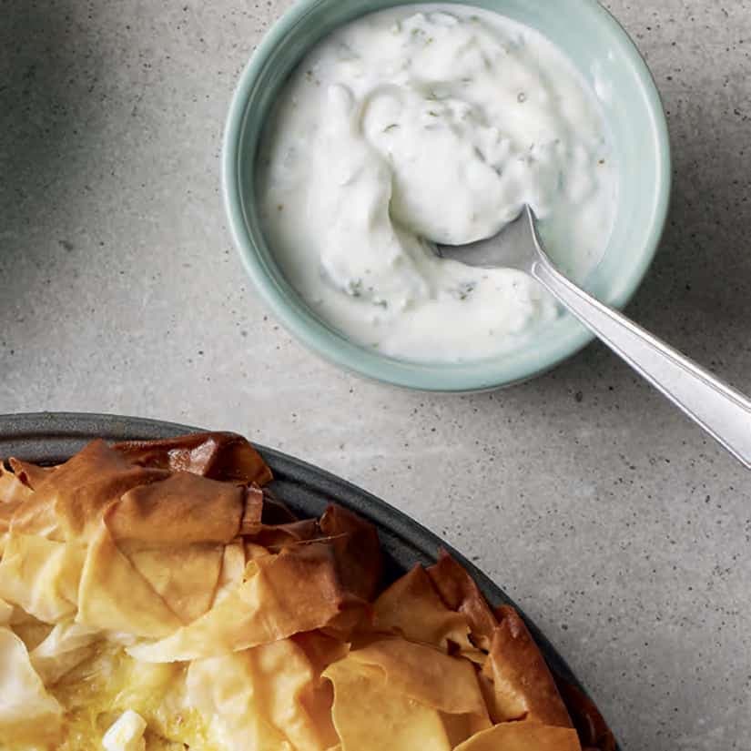 Yogourt à la menthe