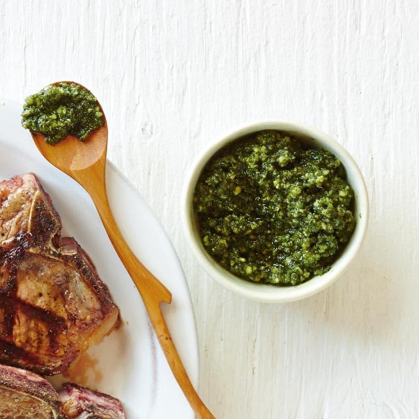 Pesto menthe et amande