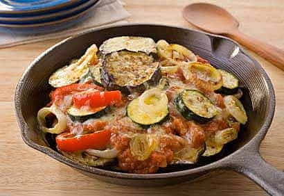 Ratatouille aux pois chiches