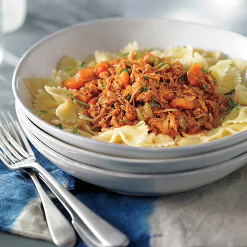 Ragoût de porc à l'italienne à la mijoteuse