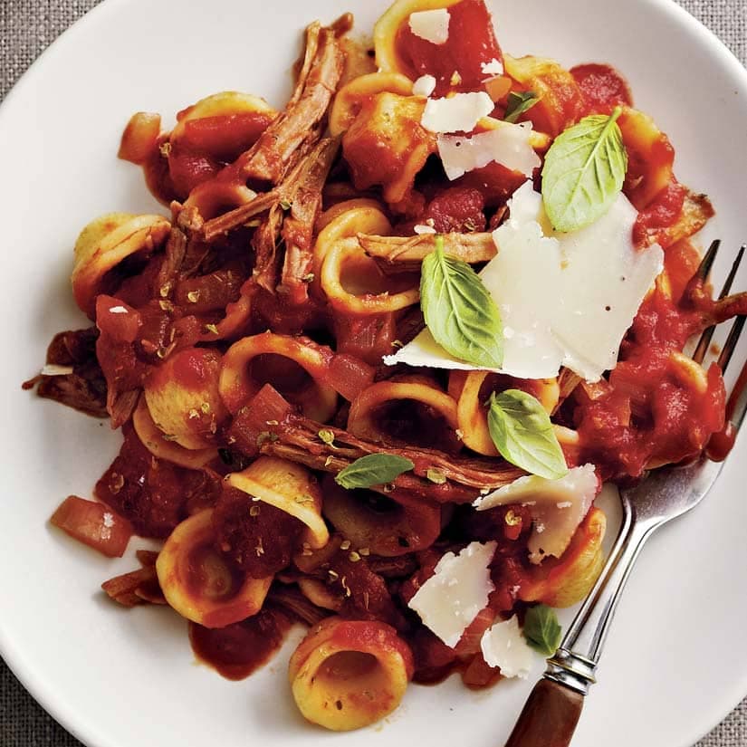 Sauce express pour pâtes au porc effiloché