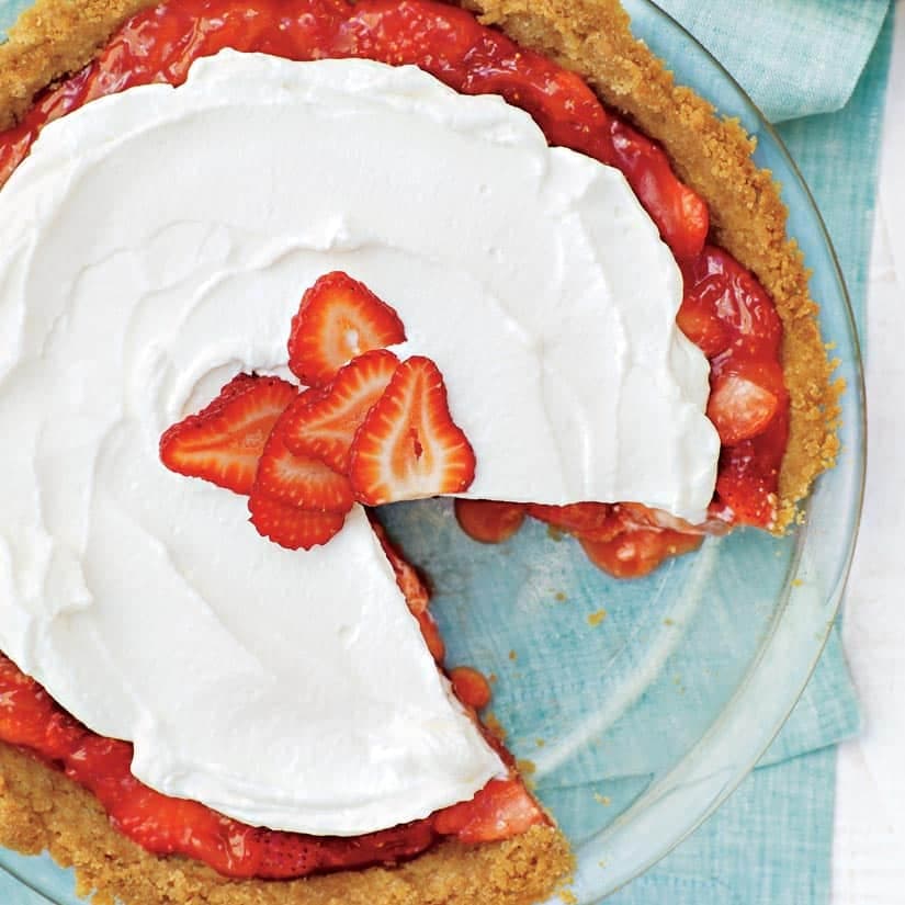 Tarte aux fraises et à la crème chantilly