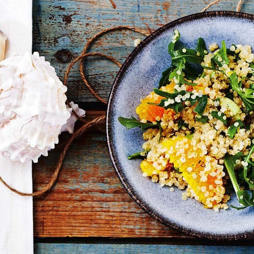 Salade de quinoa à l’orange