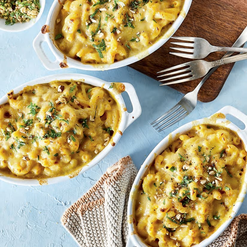 Macaronis gratinés végétaliens