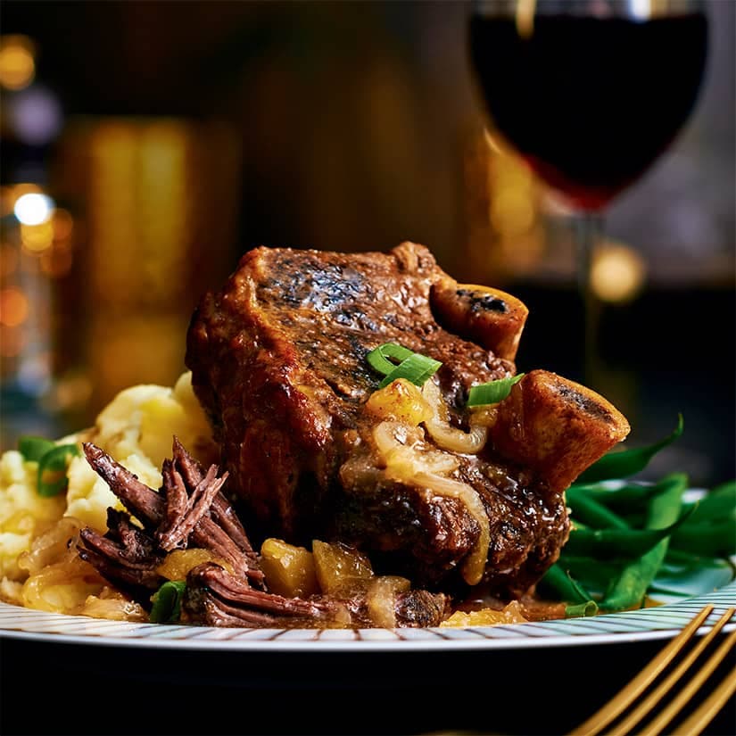 Côtes levées de bœuf à l’hawaïenne à la mijoteuse