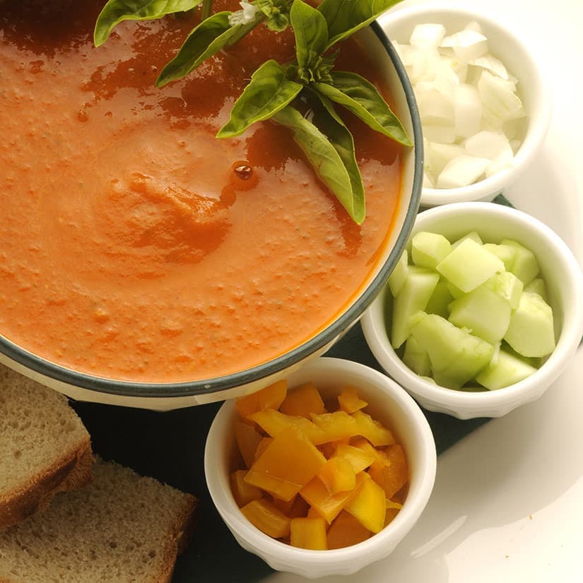 Potage à la courge et au cari