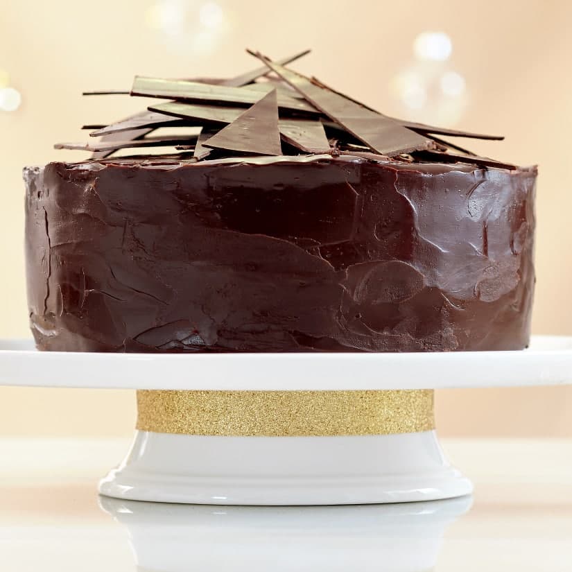 Gâteau étagé au chocolat et au café