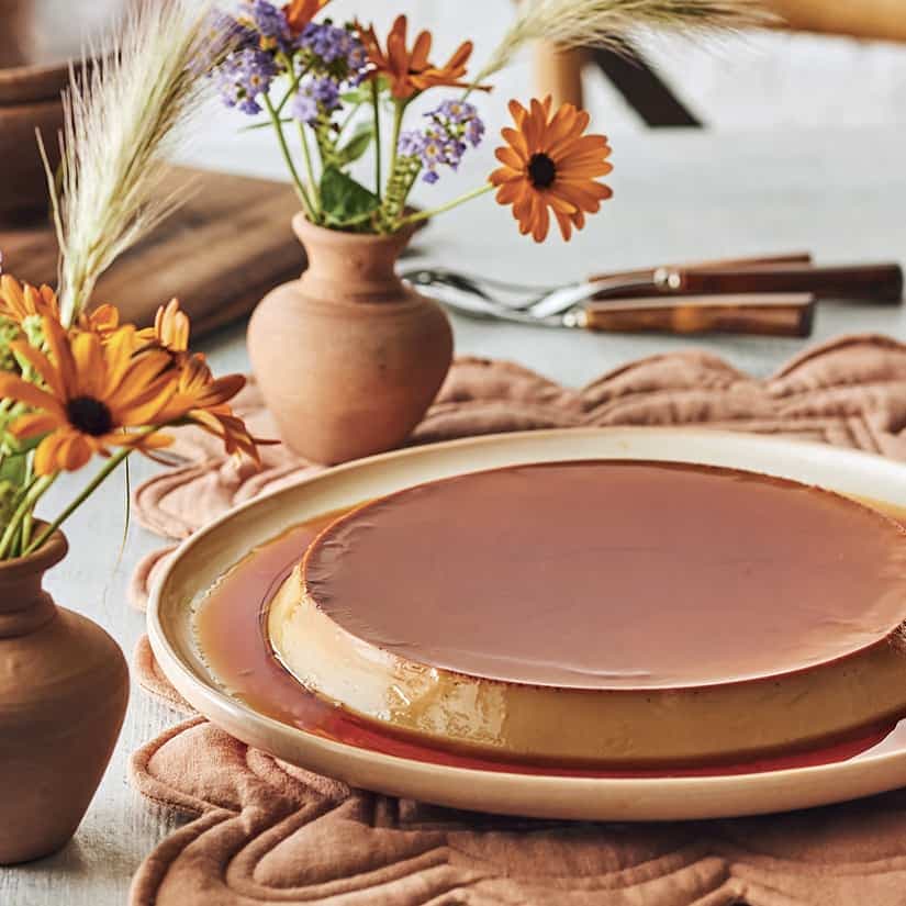 Crème caramel à l’espresso