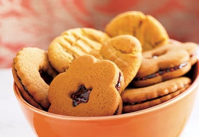Biscuits à la confiture