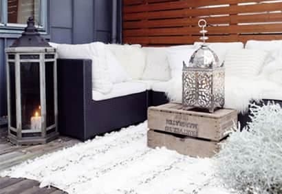 8 idées Pinterest pour balcon/terrasse déco