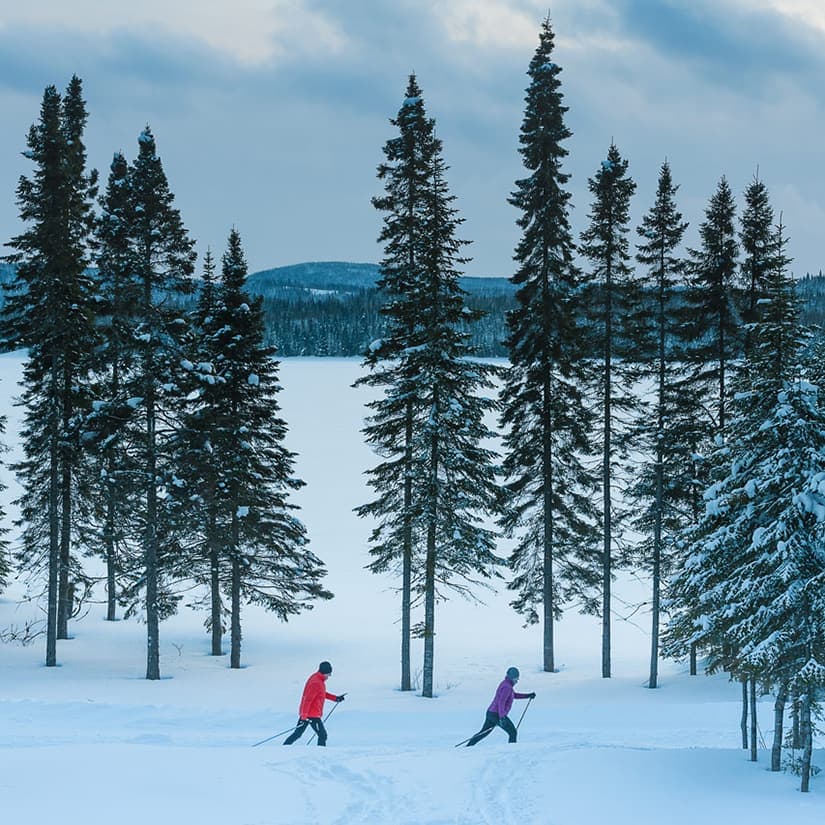 12 endroits où faire du ski de fond au Québec