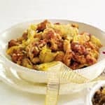 Farce aux artichauts, aux saucisses et au parmesan