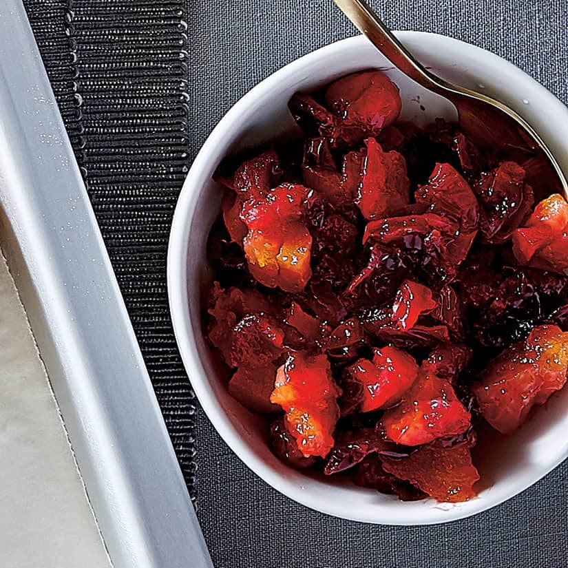 Chutney de canneberges à l’orange et à l’érabl