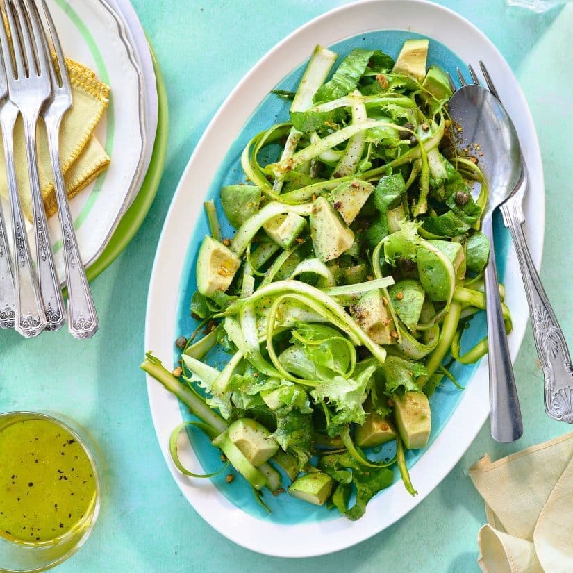 Salade de rubans d’asperges
