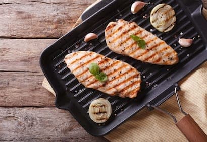Technique de cuisson santé: griller