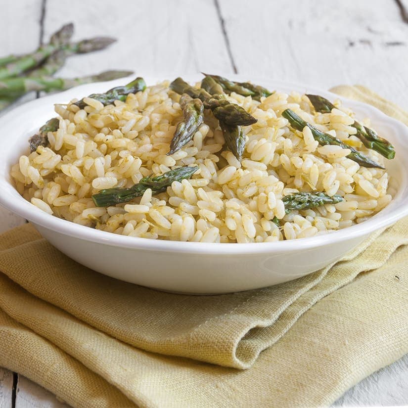Riz pilaf aux asperges