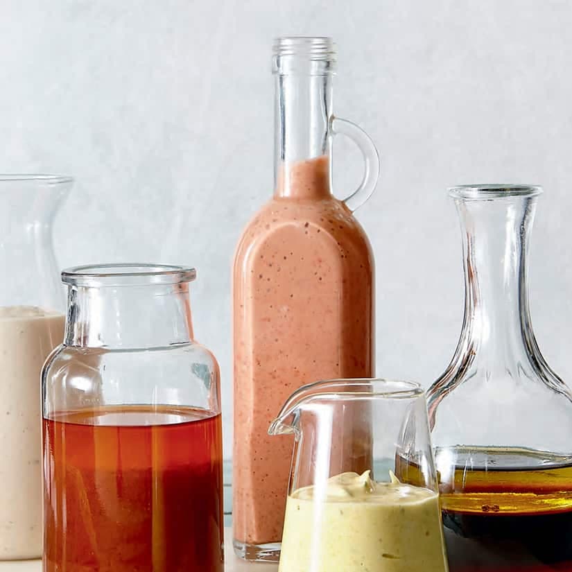 Vinaigrette fraises et basilic