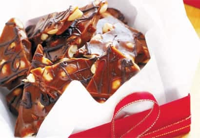 Croquant au chocolat et aux amandes