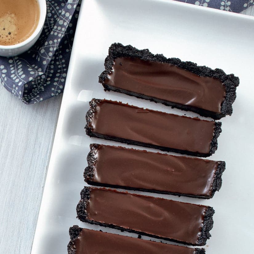 Tarte chocolat et espresso
