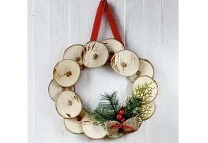 DIY Noël: couronne rustique