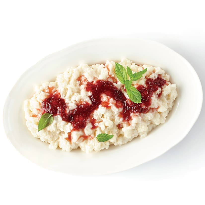 Pouding au riz festif