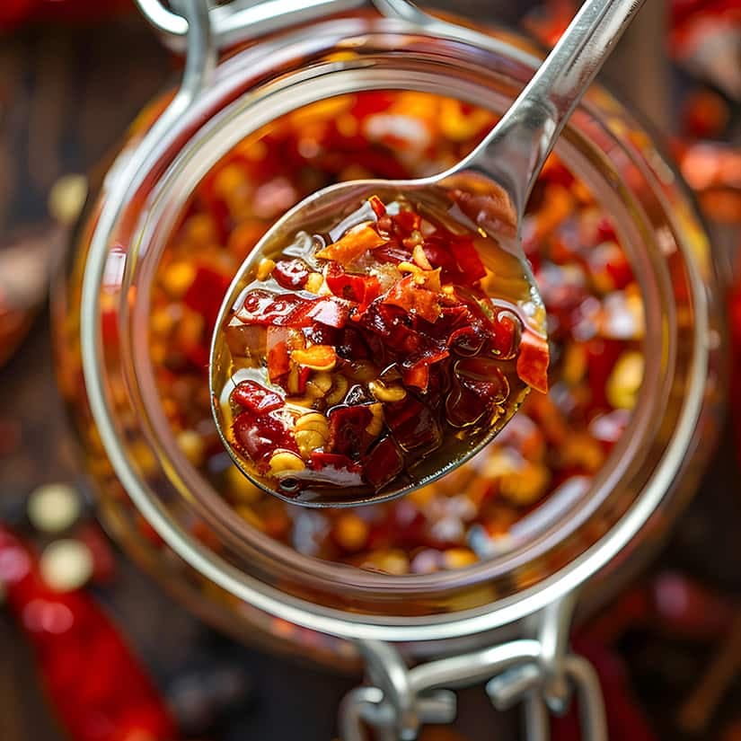 Recette huile de chili croustillante maison