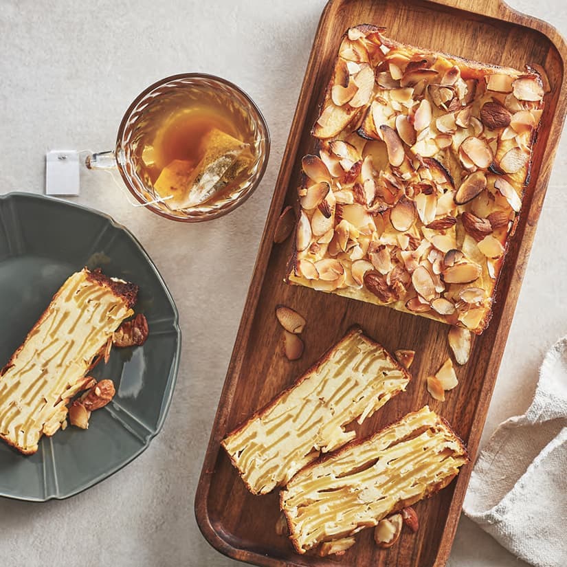Gâteau invisible aux pommes