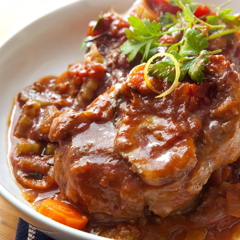 Osso buco à la milanaise