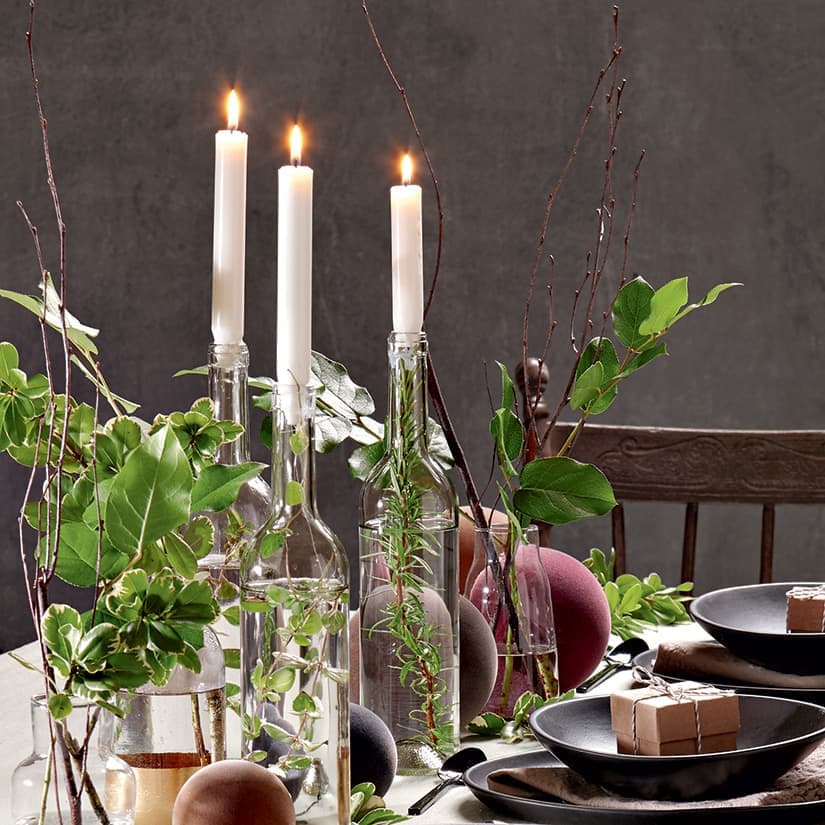 Déco: 3 tables festives pour Noël