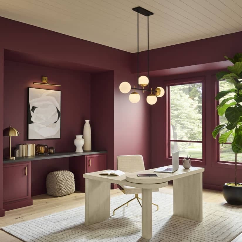 Couleur de l'année 2025 selon Behr Paint Company