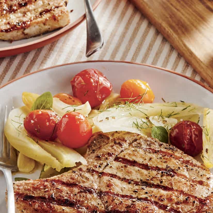 Salade aux légumes pochés