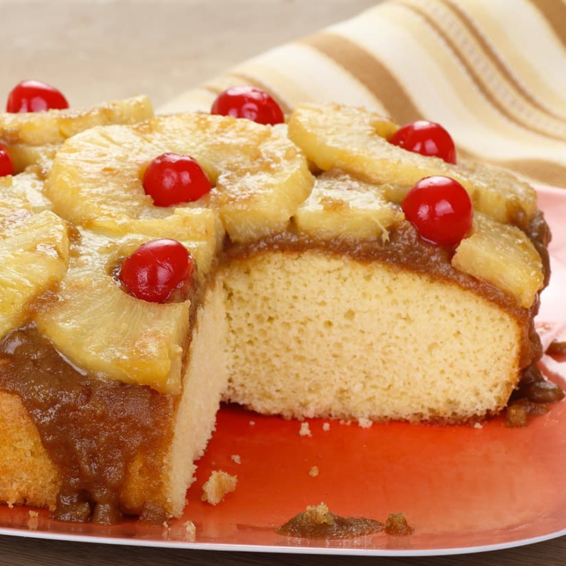 Gâteau renversé à l’ananas