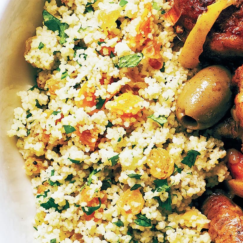 Couscous aux abricots