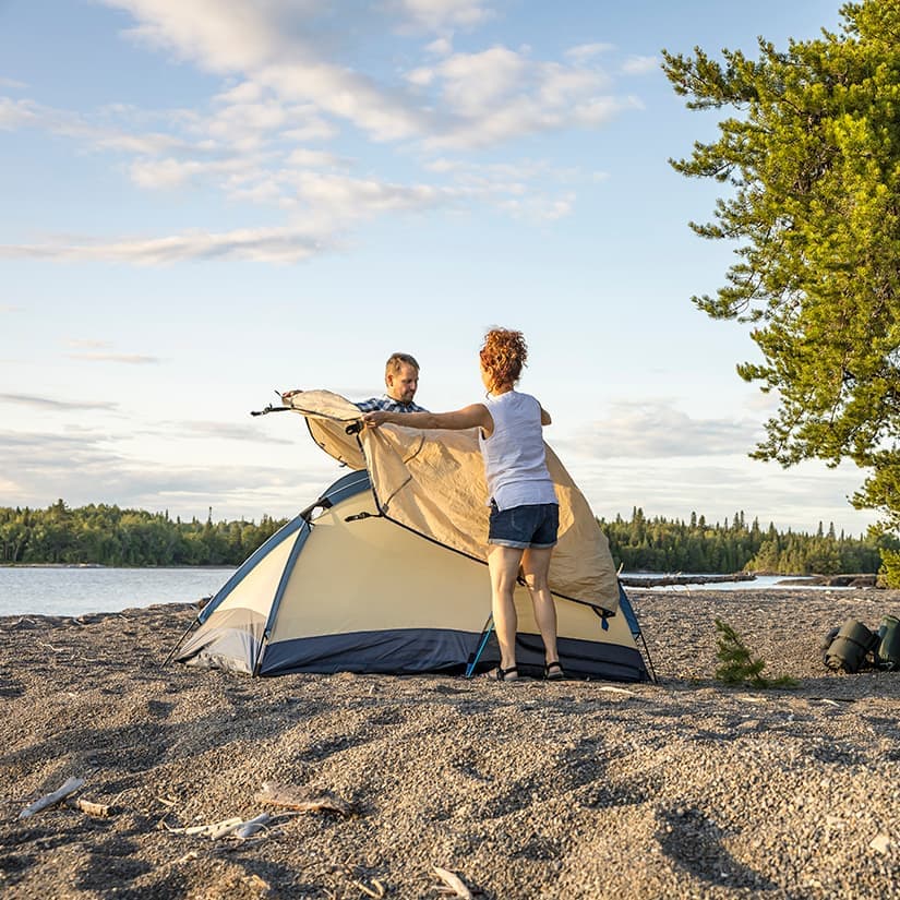 13 campings rustiques au bord de l’eau au Québec